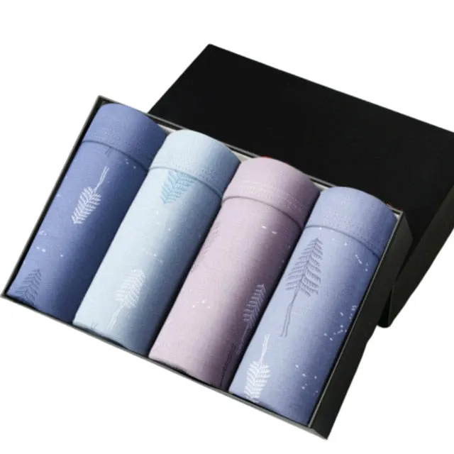 4PCS/Set High-Quality Colorful U Convex Boxer