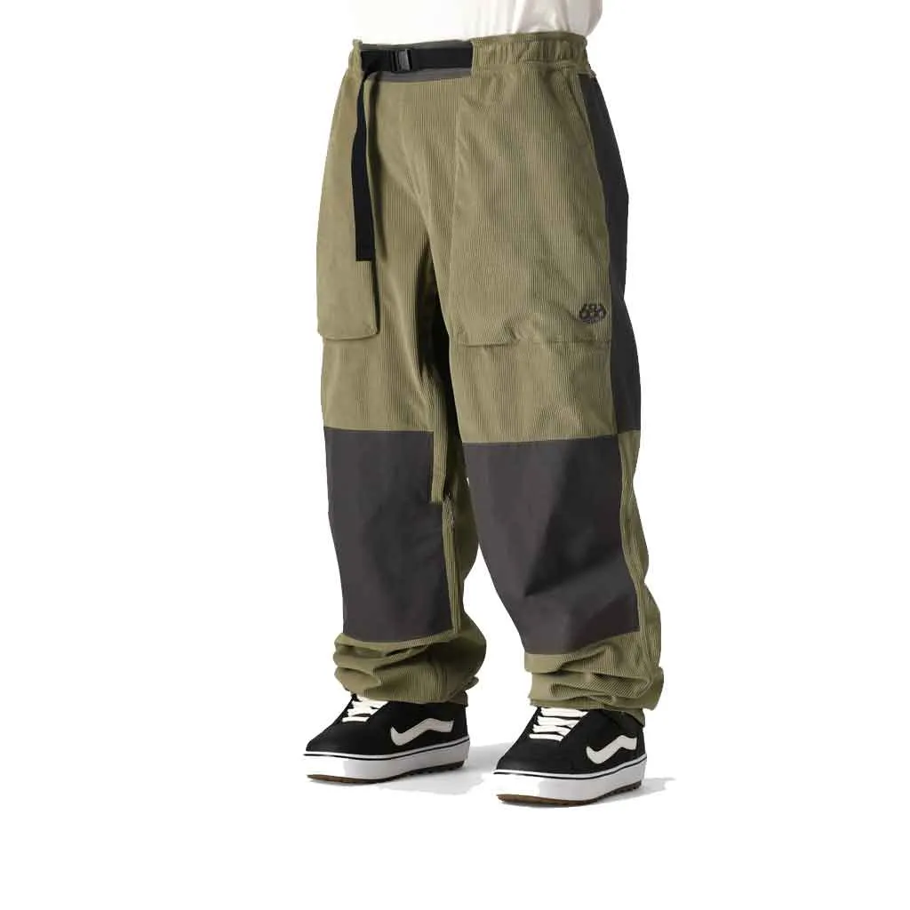 686 24/25 2.5L Ghost Pant - Sage Corduroy Colorblock