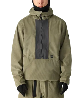 686 GHOST 2.5L SHELL ANORAK JACKET SAGE CORDUROY COLORBLOCK 2025