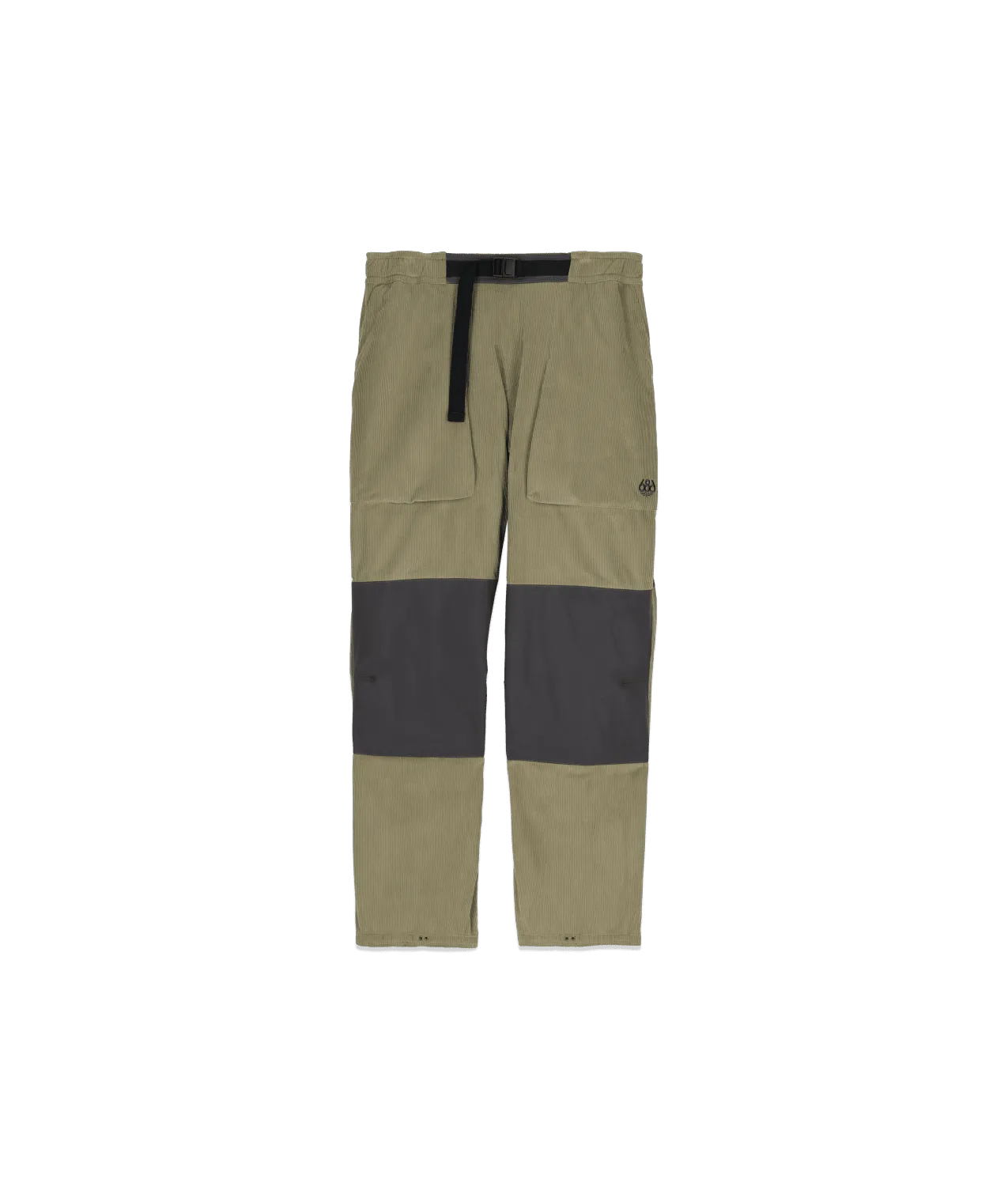 686 Ghost 2.5L Snowboard Pants Sage Corduroy Colourblock 2025