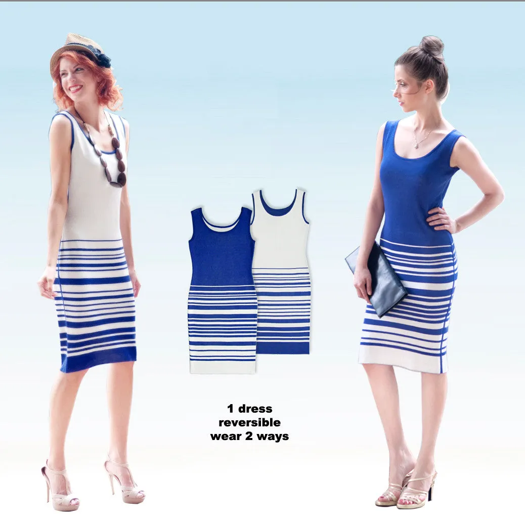 Abbee Reversible Sleeveless Knit-Dress