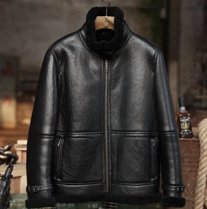 Aviator Sheepskin B3 Leather Jacket