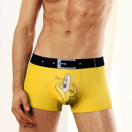 Banana Belt Printed Cartoon Boxer