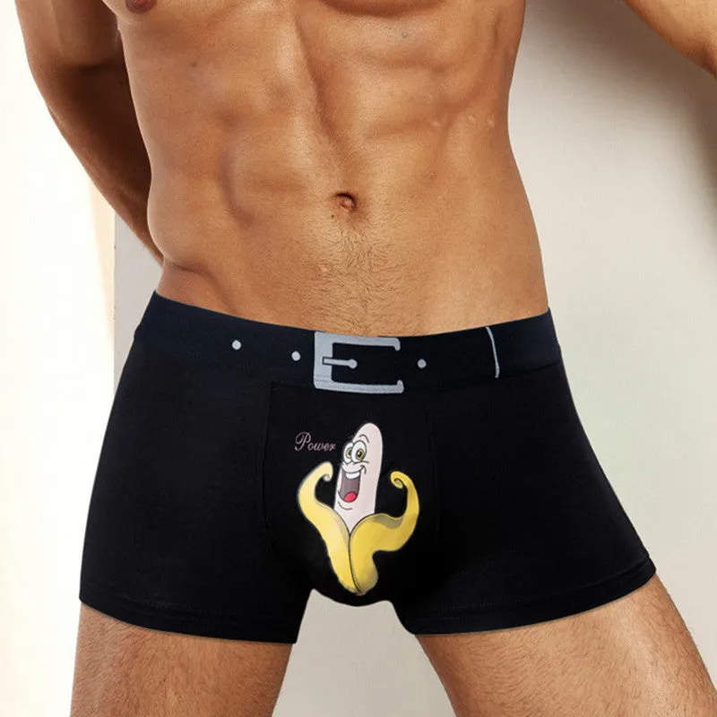 Banana Belt Printed Cartoon Boxer