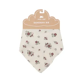 Bandana Bib - Misty Rose Floral