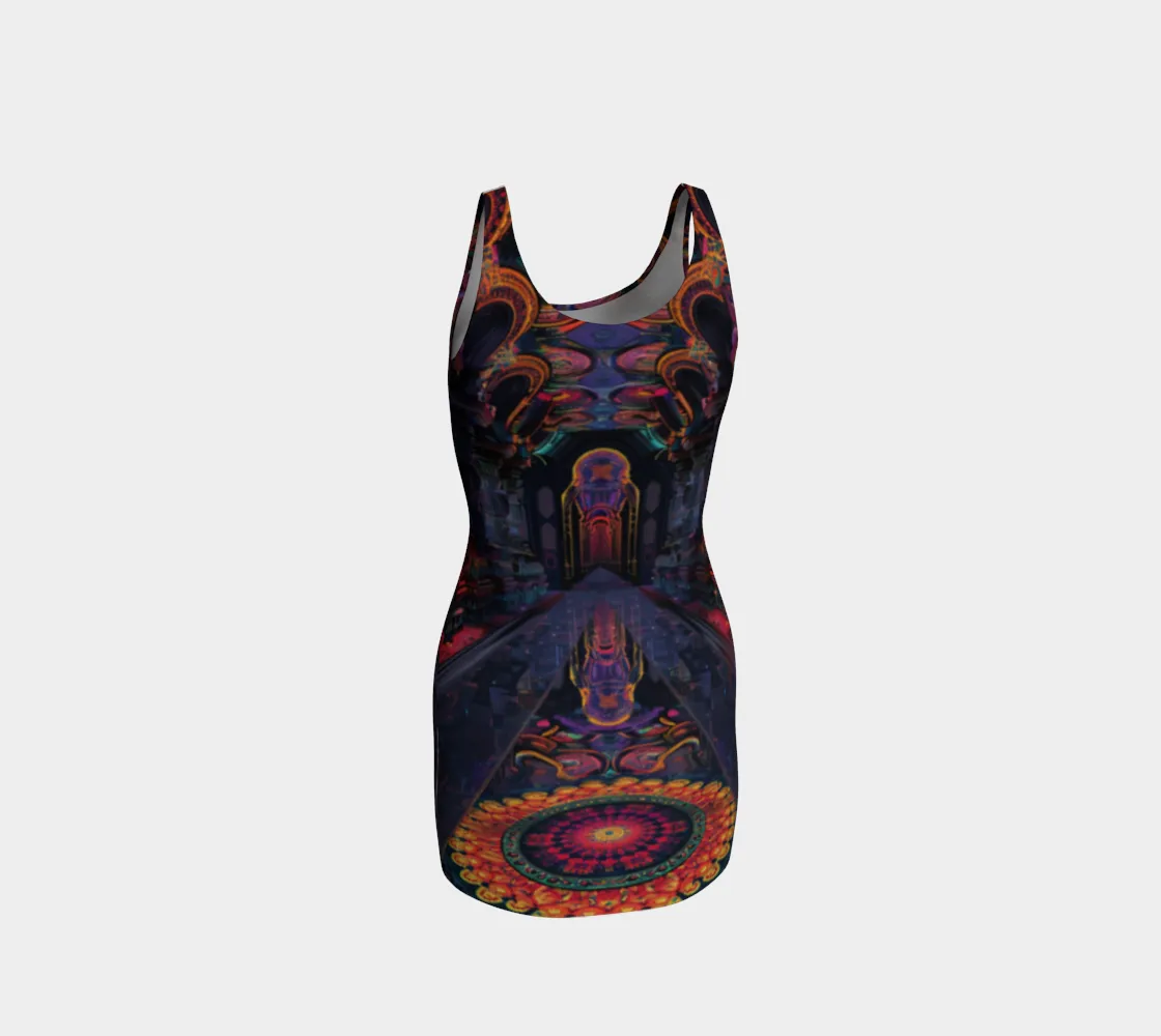 BARDO HALLWAY BODYCON DRESS  | ACIDMATH AI