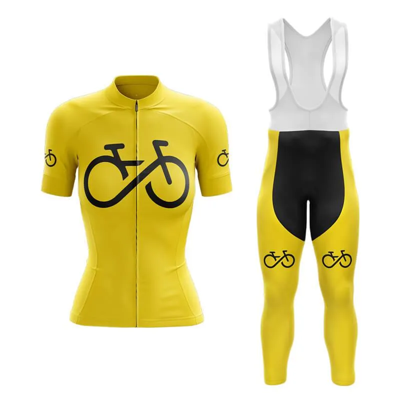 Bike Forever 1.0 Club Cycling Kit (Yellow)