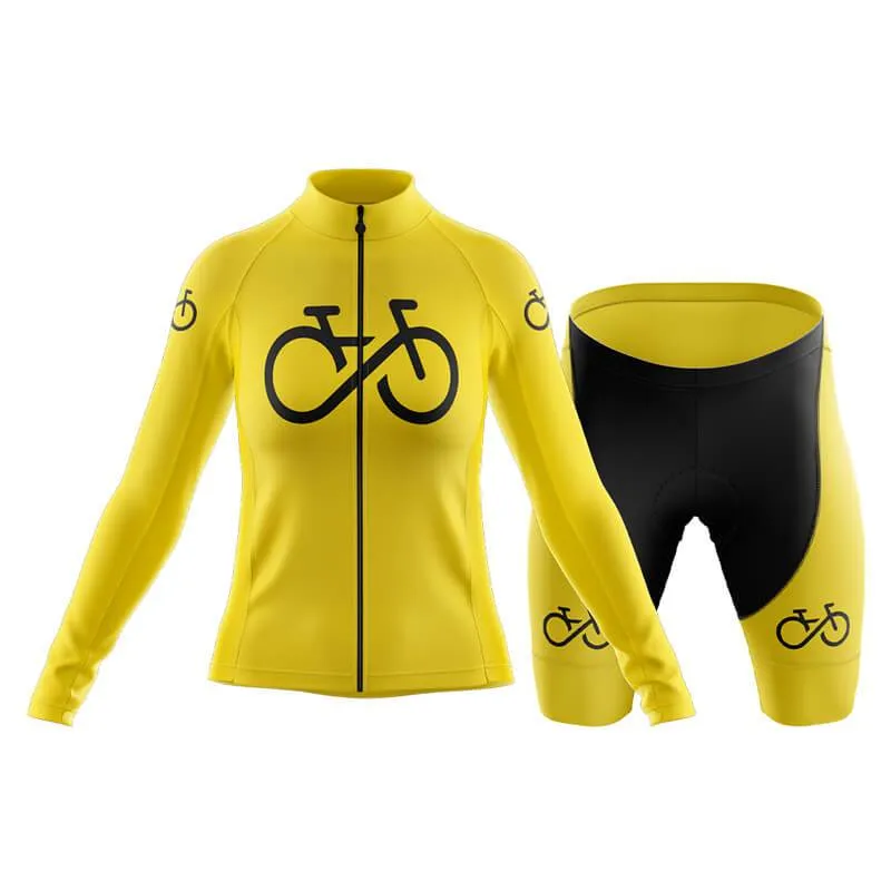 Bike Forever 1.0 Club Cycling Kit (Yellow)