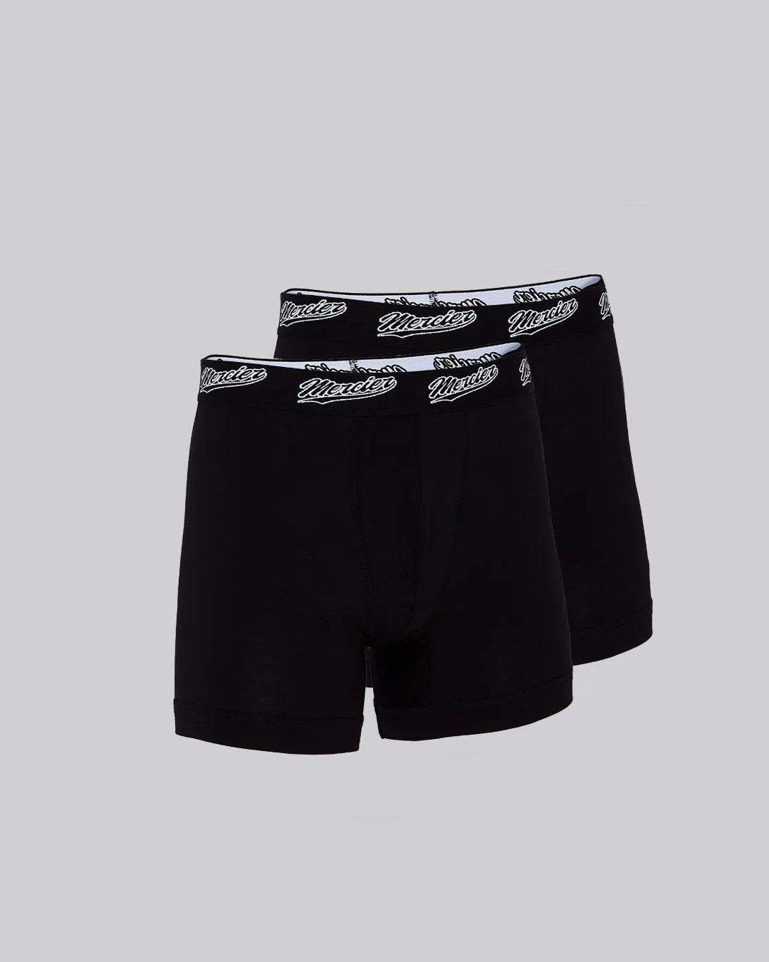 Black Baseball Boxer Shorts 2PK