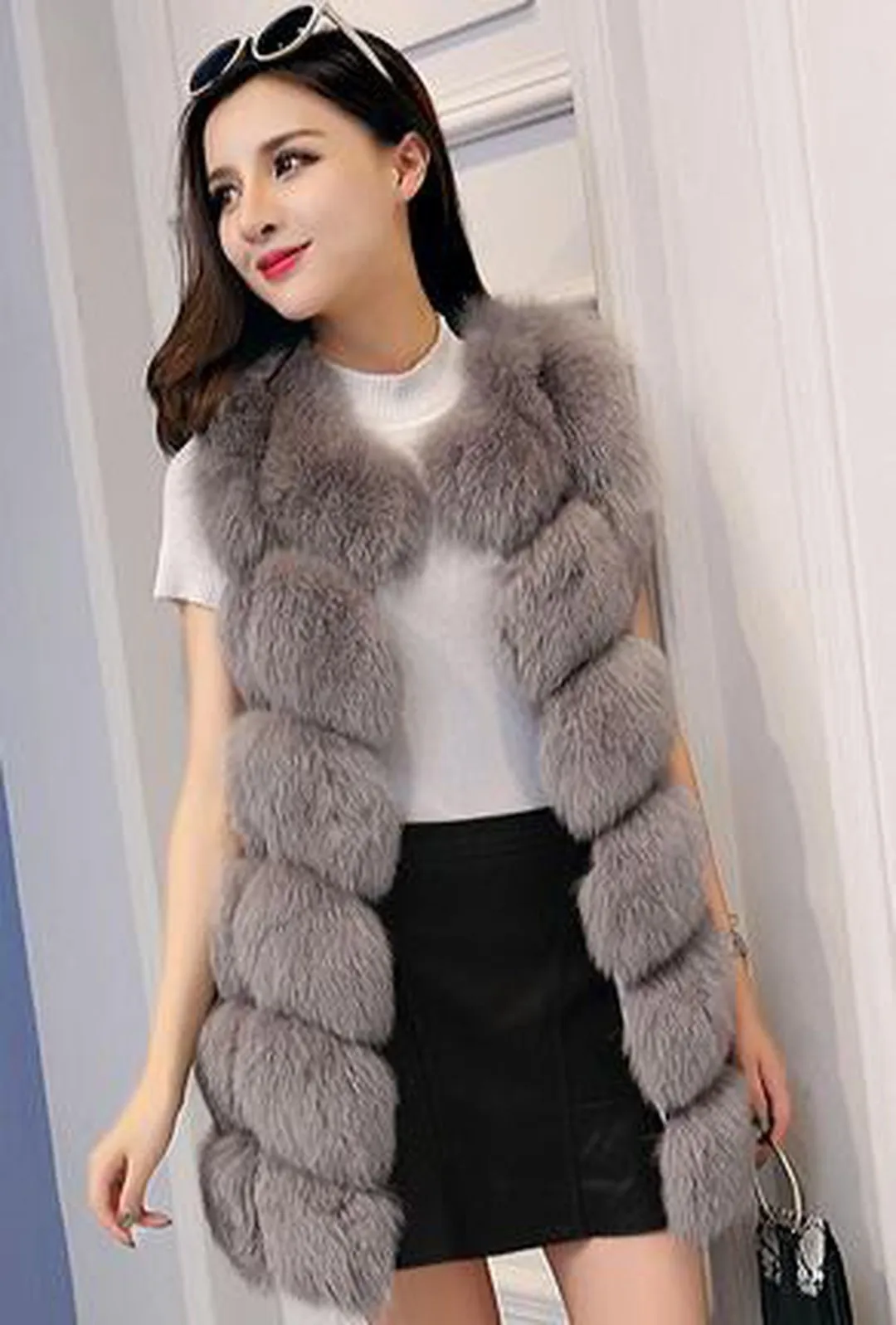 BOBBIE - PUFFY FUR VEST