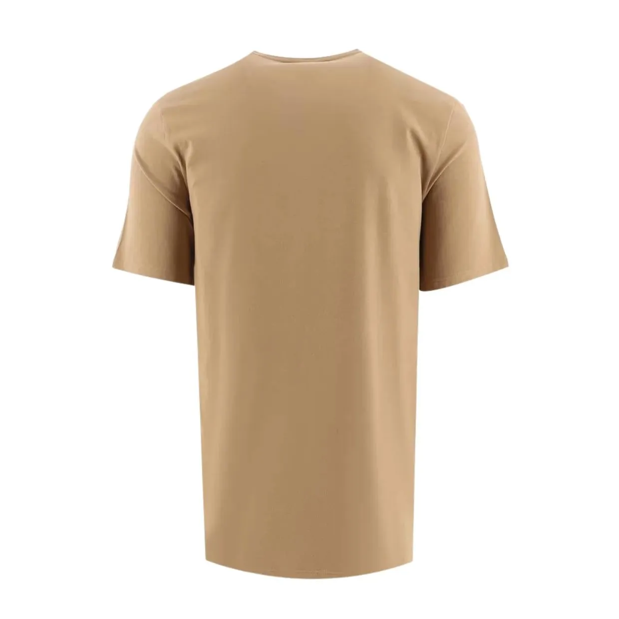 BOSS Beige Identity Outlined Logo T-Shirt