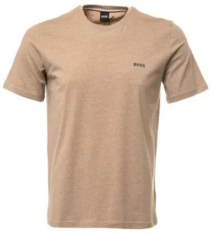 BOSS Mix & Match R T-Shirt in Open Beige