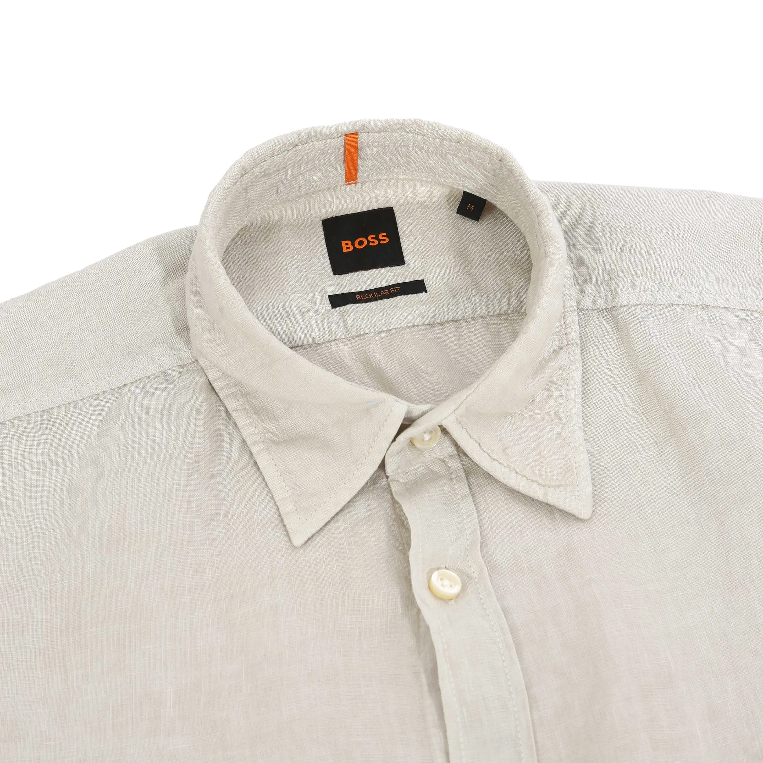 BOSS Relegant 6 Shirt in Light Beige