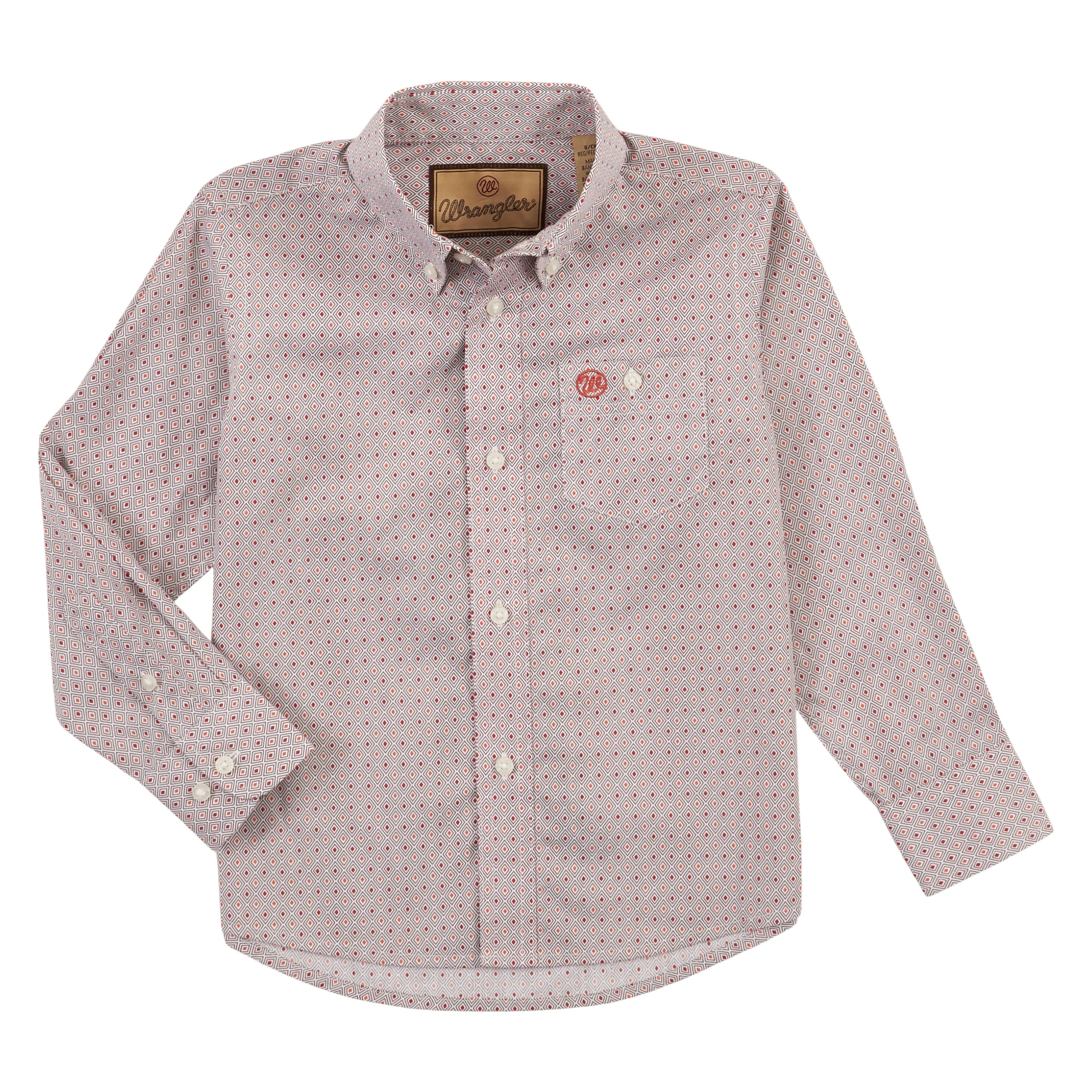 Boy's Wrangler Button Down Shirt #112317169