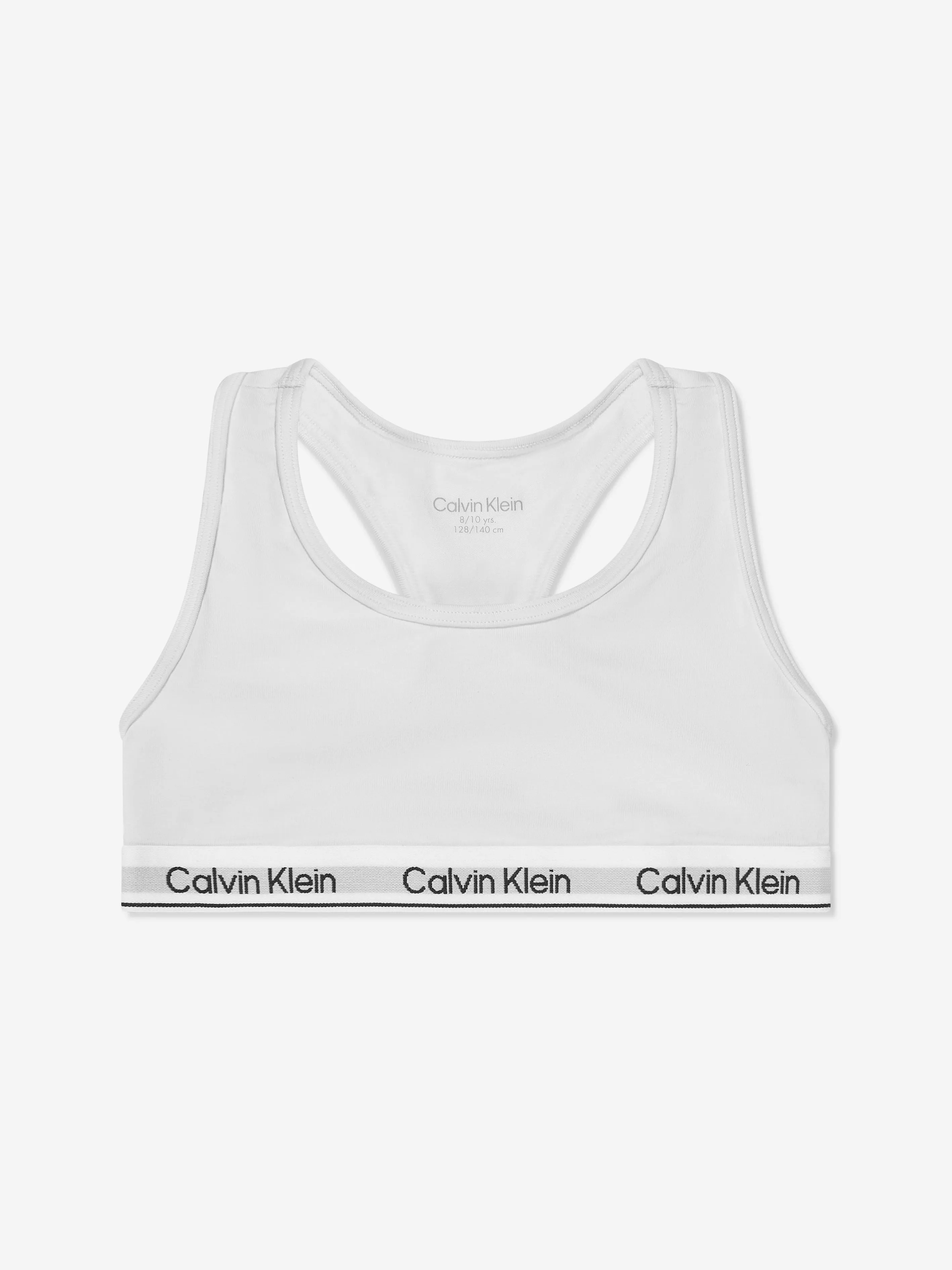 Calvin Klein Girls Bralette Set (2 Pack) in White