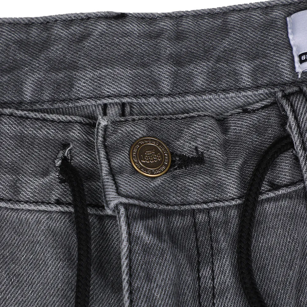 CARPENTER LOOSEFIT DENIM PANTS GRAY