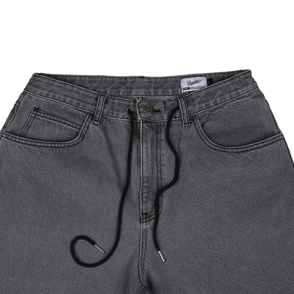 CARPENTER LOOSEFIT DENIM PANTS GRAY