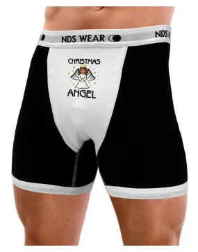 Christmas Angel Mens Boxer Brief Underwear