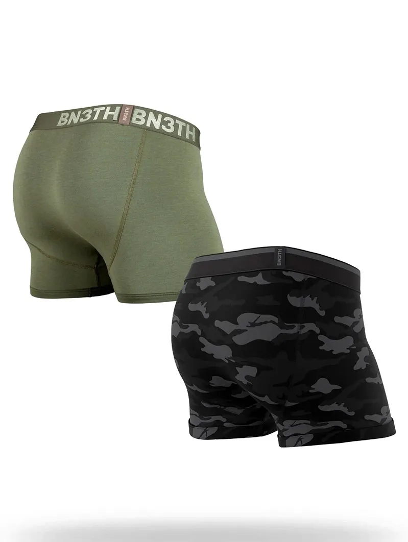 Classic Boxer Brief 2 Pack  Pine / Covert Camo