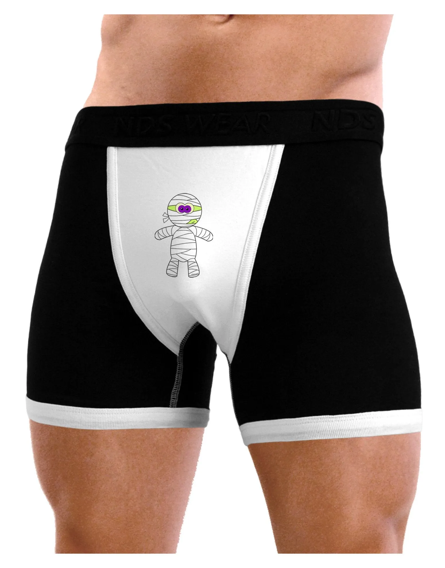 Cute Mummy Halloween Mens Boxer Brief Underwear