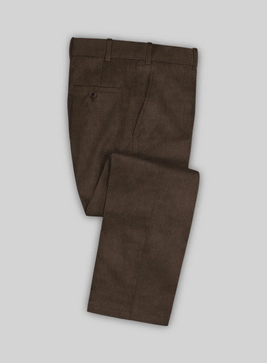 Dark Brown Corduroy Pants