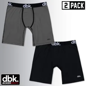 DBK Underwear 2-Pack Gry/Blk