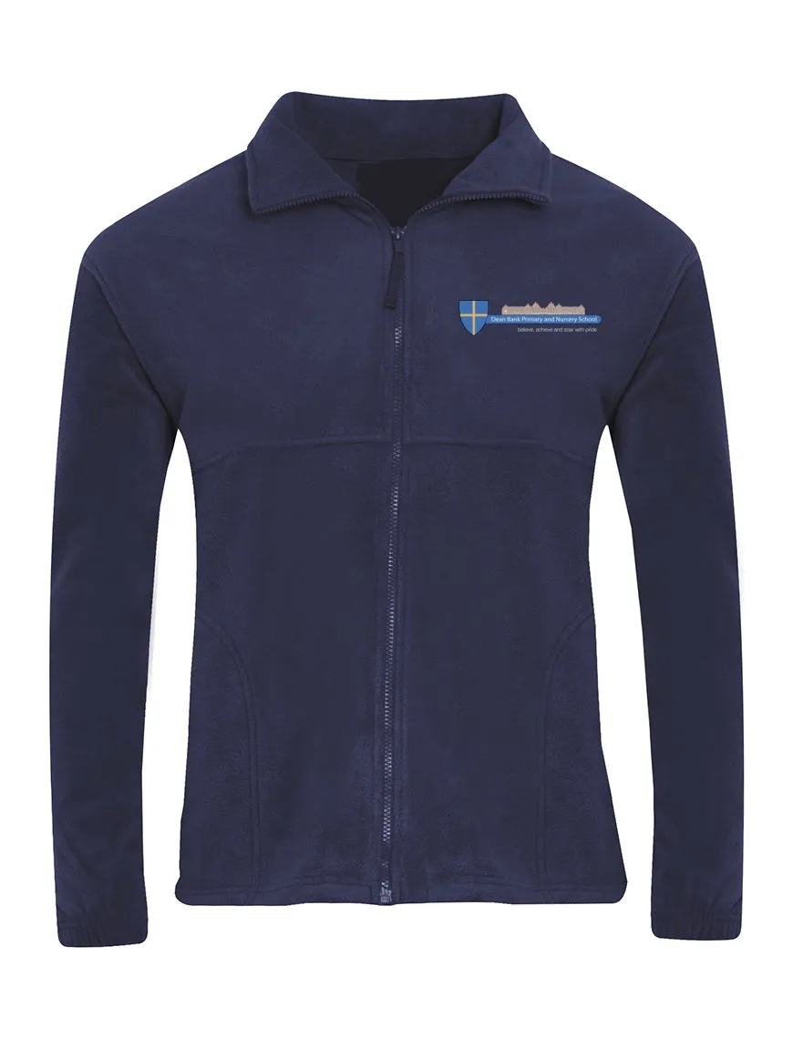 Dean Bank Primary and Nursery School Navy Fleece Jacket