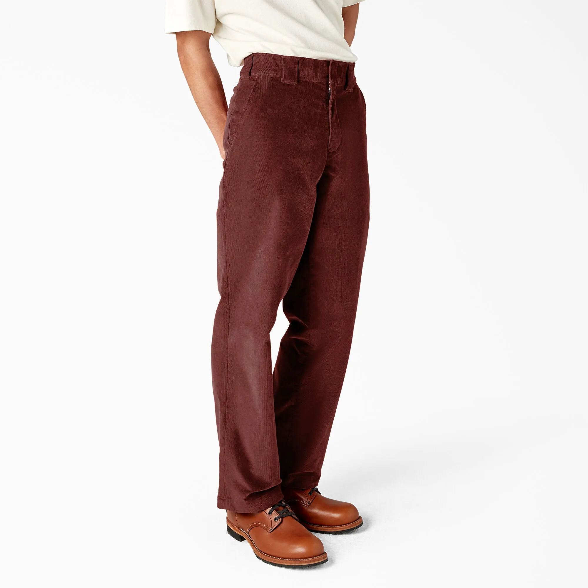 DICKIES REGULAR FIT CORDUROY PANT FIRED BRICK