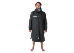 Dryrobe Advance Long Sleeve - Small - Black/Blue, Black/Red, Black/Pink or Black/Grey - Black/Red  - In Stock