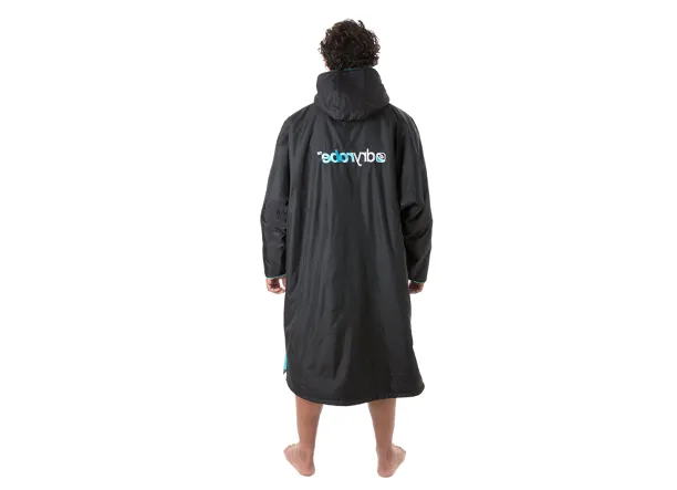 Dryrobe Advance Long Sleeve - Small - Black/Blue, Black/Red, Black/Pink or Black/Grey - Black/Red  - In Stock