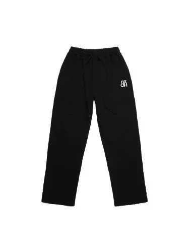 [DXOH] Seasonless DXOH LOGO PANTS BLACK