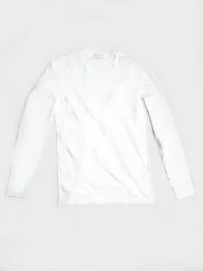 Ermenegildo Zegna Long Sleeve T-Shirt White S FINAL SALE