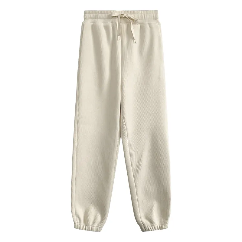 Flytonn-Korean style, Casual fashion, INS dressing, Lazy style, Graduation gift 
NO. 1253 CORDUROY JOGGERS