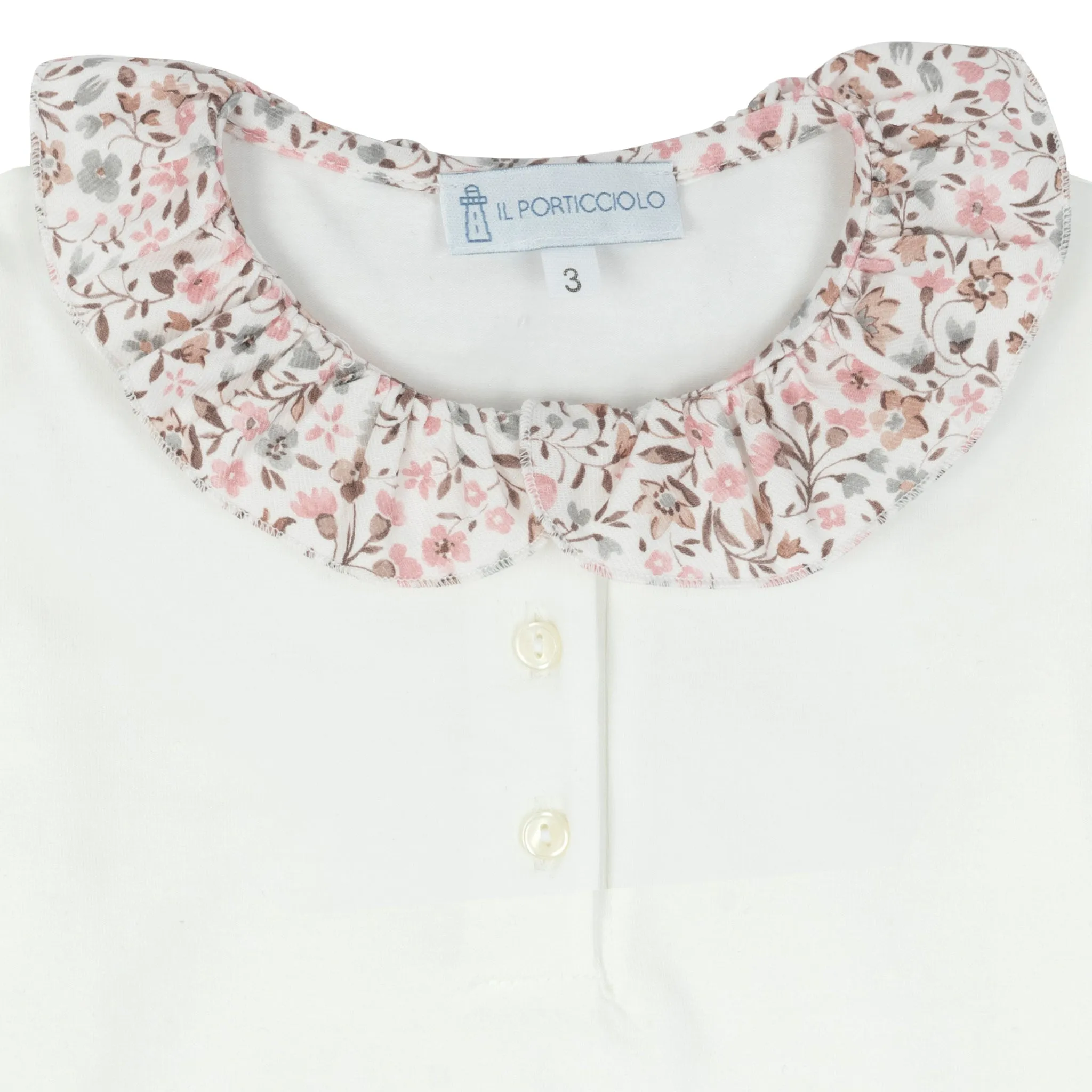 Giuditta Shirt - Beige and Pink