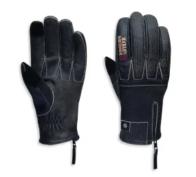 Harley-Davidson® Men's Exhort Leather Gloves - 97111-20VM