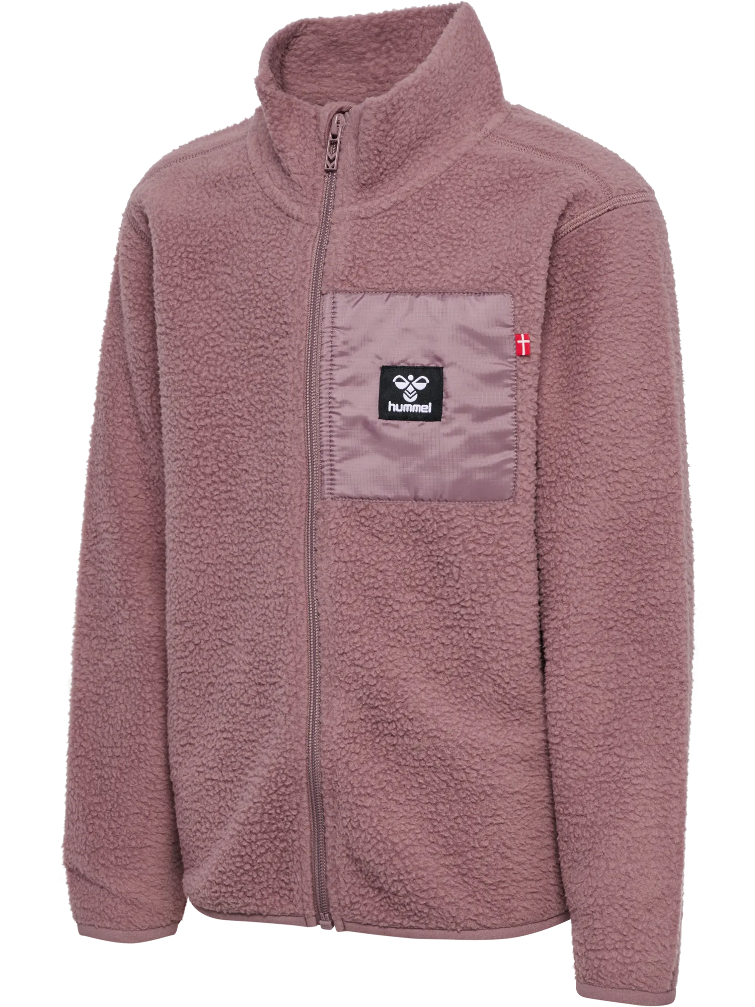 hummel ATLAS FLEECE ZIP JACKET - TWILIGHT MAUVE