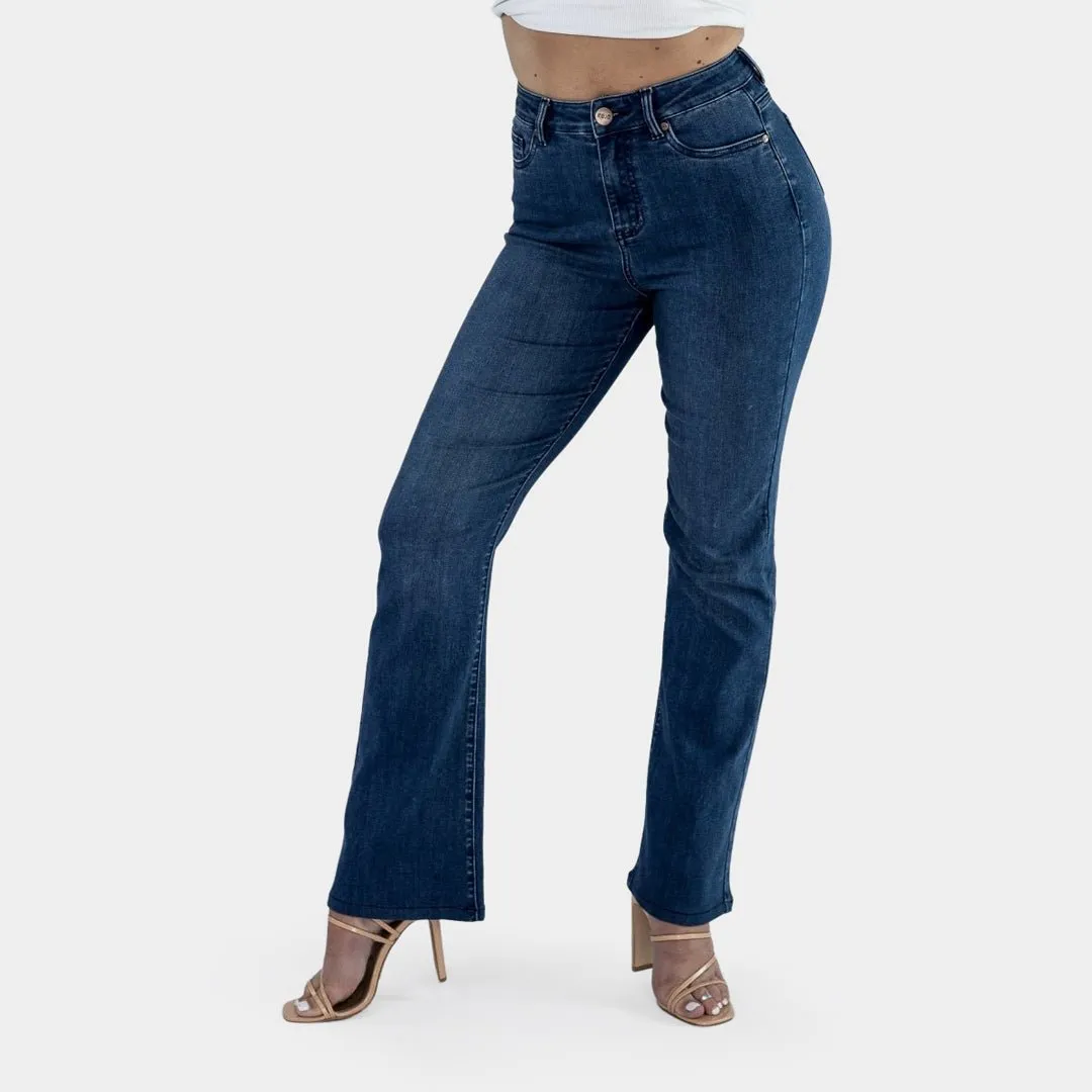 Impact Flare Fit Jeans - Indigo