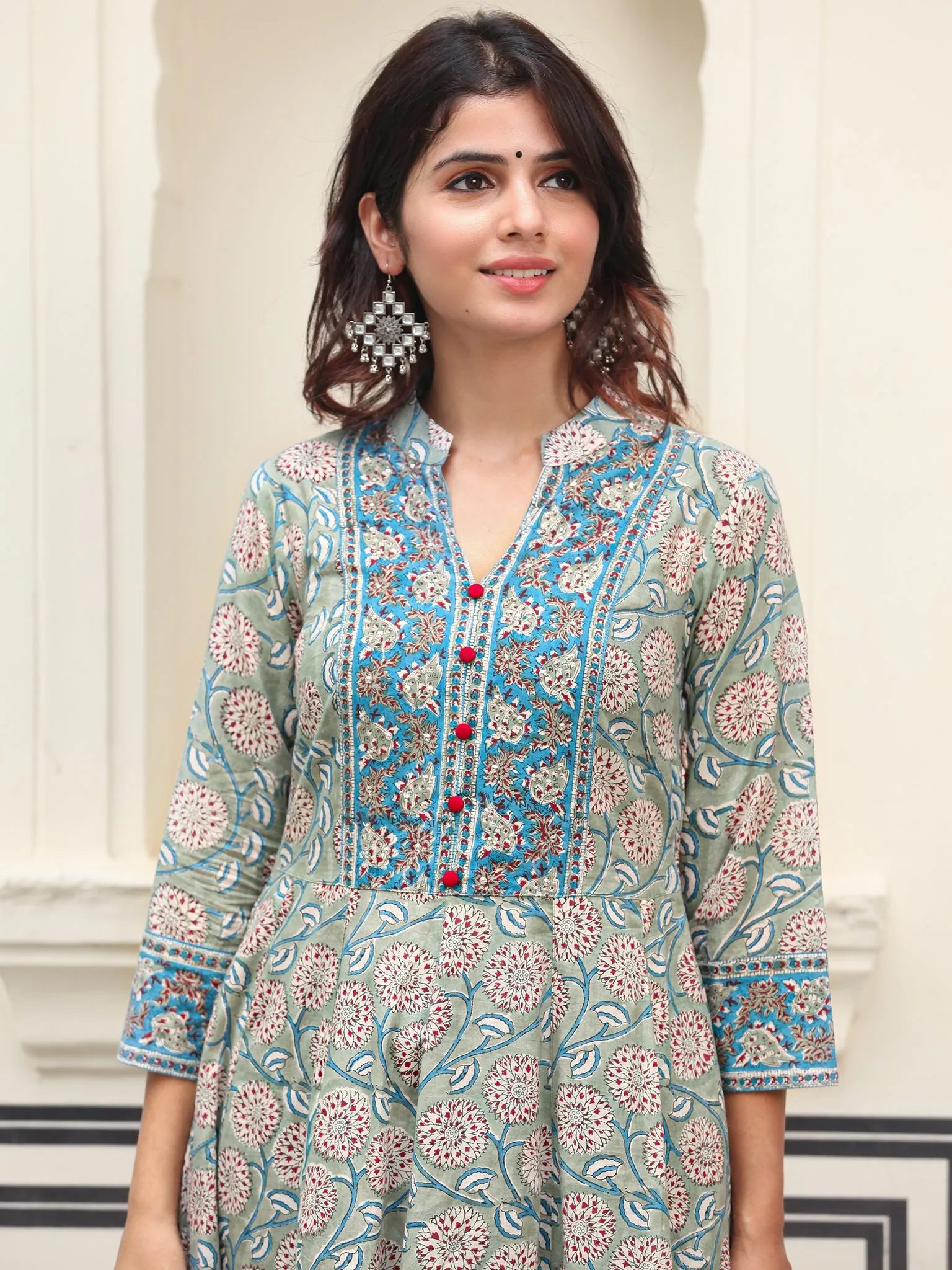 Jashn Adha Flared Kurta