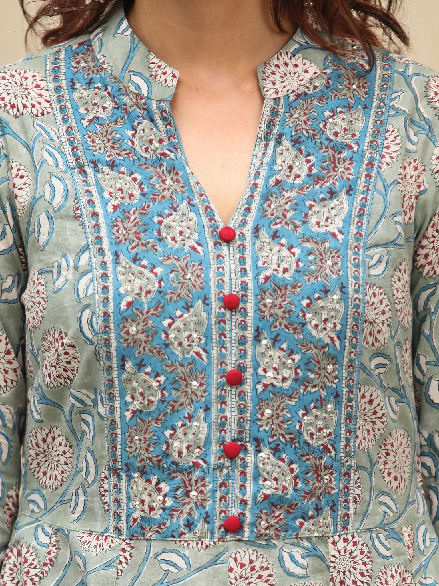 Jashn Adha Flared Kurta