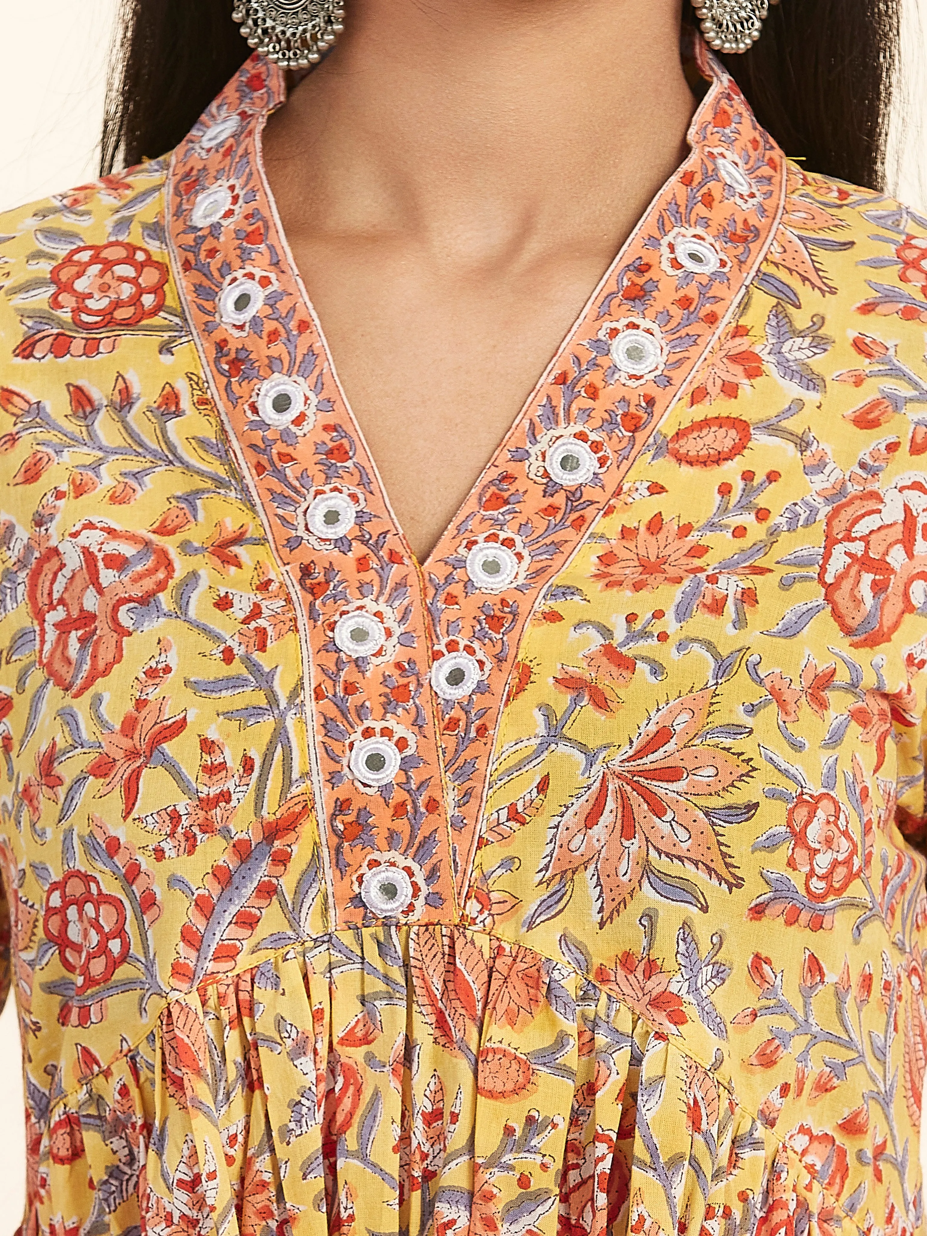 Jashn Riya Flared Kurta