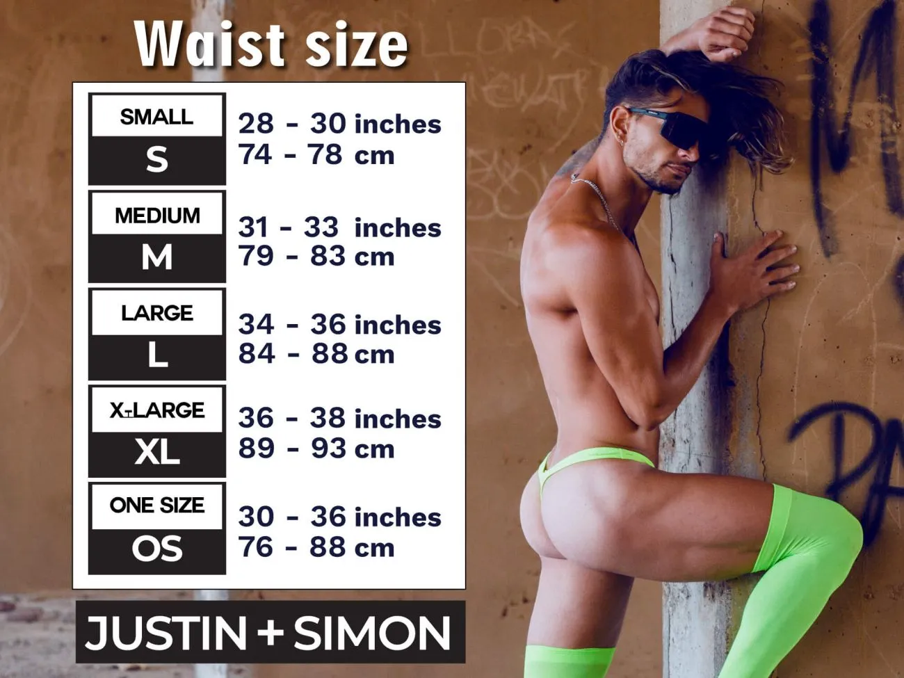 JUSTIN SIMON XSJBU02 Bulge Thongs Color Turquoise