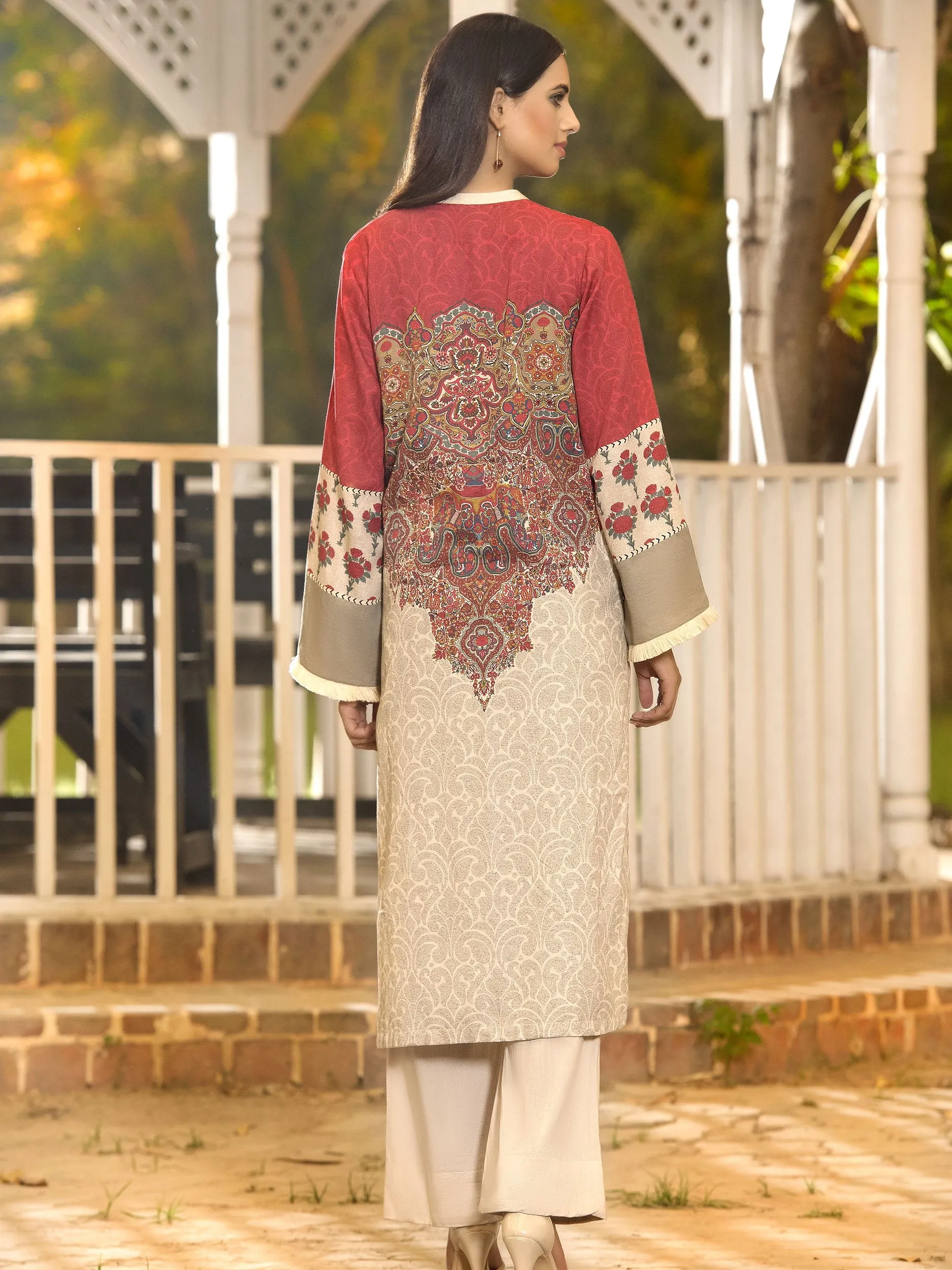 Limelight Winter Collection 2019 – Slub Khaddar Shirt – U0829-SSH-BGE