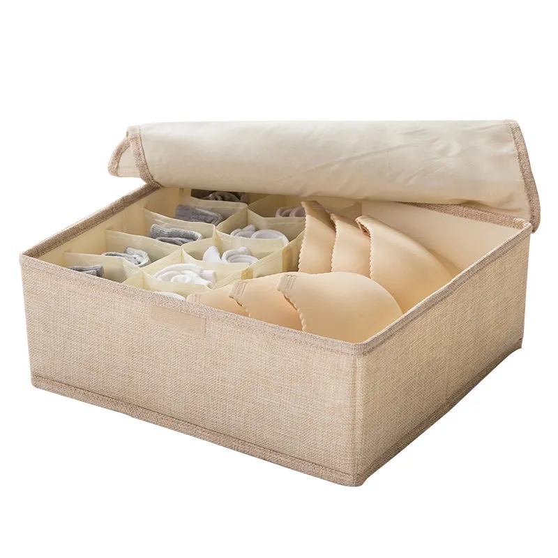 Linen storage box for underwear - organization