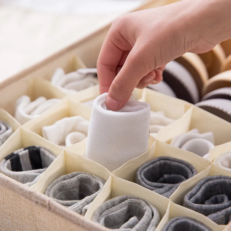 Linen storage box for underwear - organization