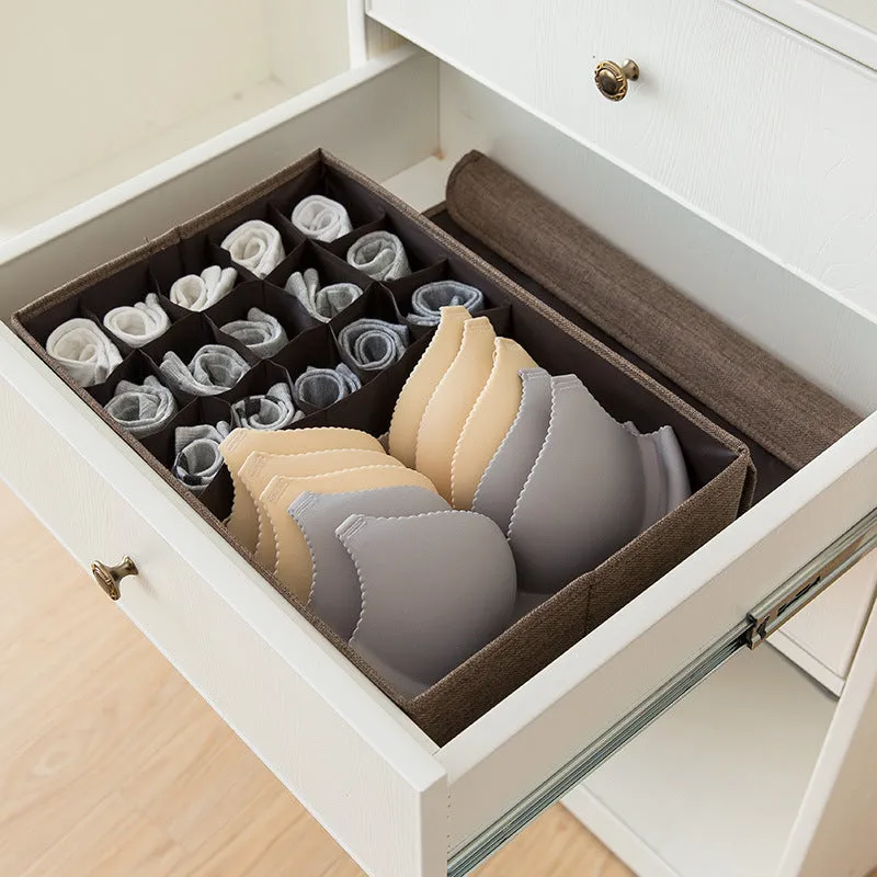 Linen storage box for underwear - organization