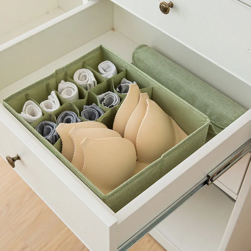 Linen storage box for underwear - organization