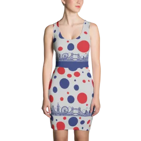 London Circles Bodycon Dress