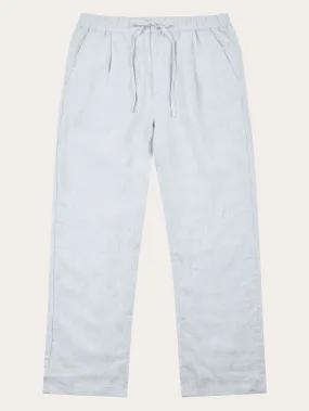 Loose linen pant - Dusk Blue