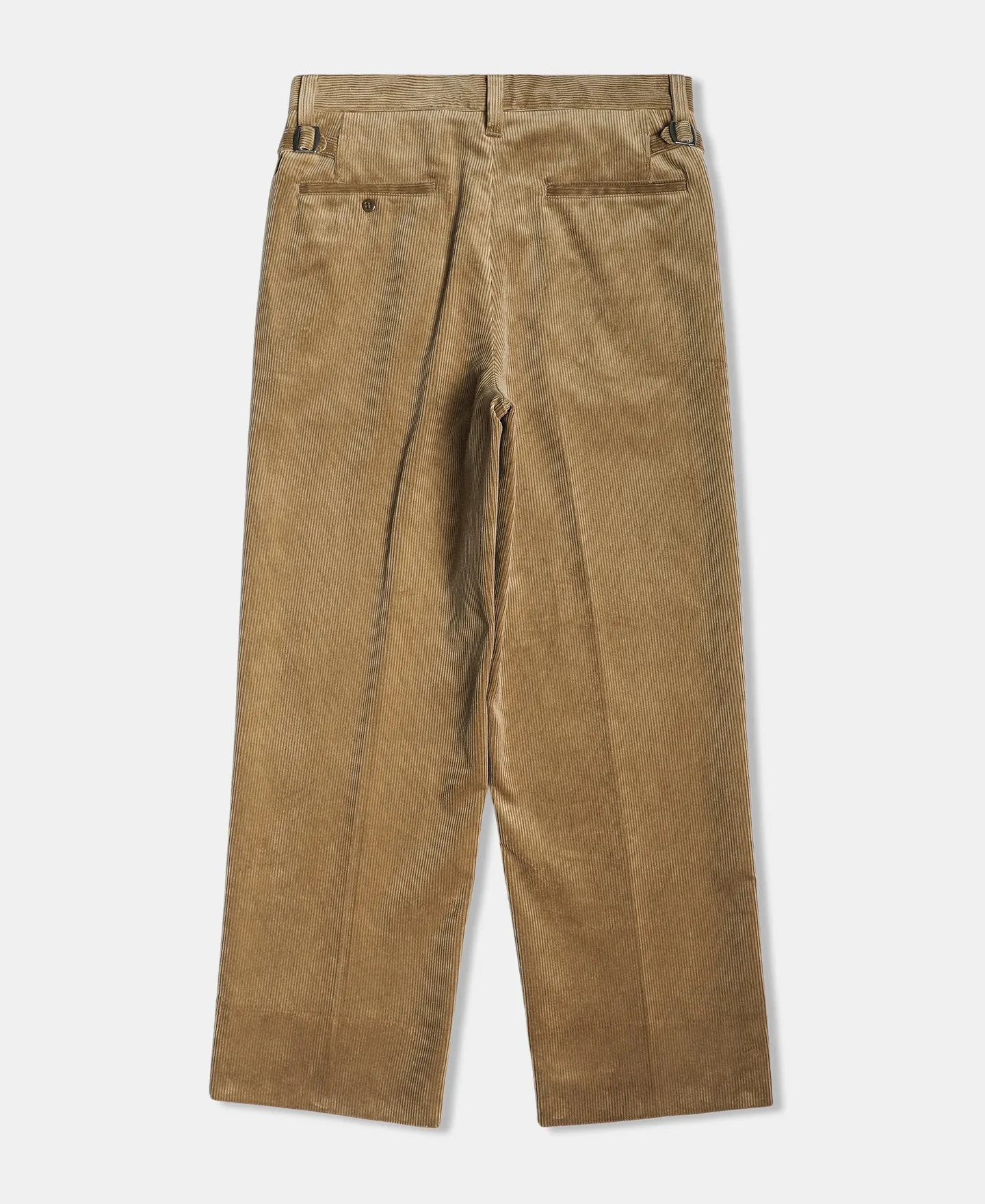 Lot 840 9.5 Wale 1940s Corduroy Work Pants - Khaki