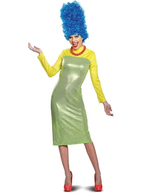 Marge Simpson Womens Deluxe Plus Size Fancy Dress Costume